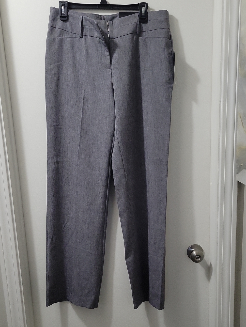 Apt. 9 Women's Gray Straight-Leg Dress Pants